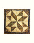 Golden Paisley Door Quilt