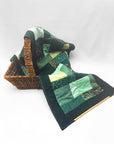 Ancient Town Table Runner
