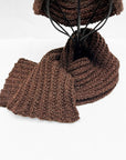 Chocolate Tweed Matching Set