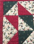 Classic Christmas Star Door Quilt