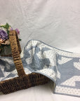 Silver Chanukah Table Runner