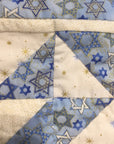Chanukah Light Star Door Quilt