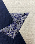 Chanukah Silver David Door Quilt
